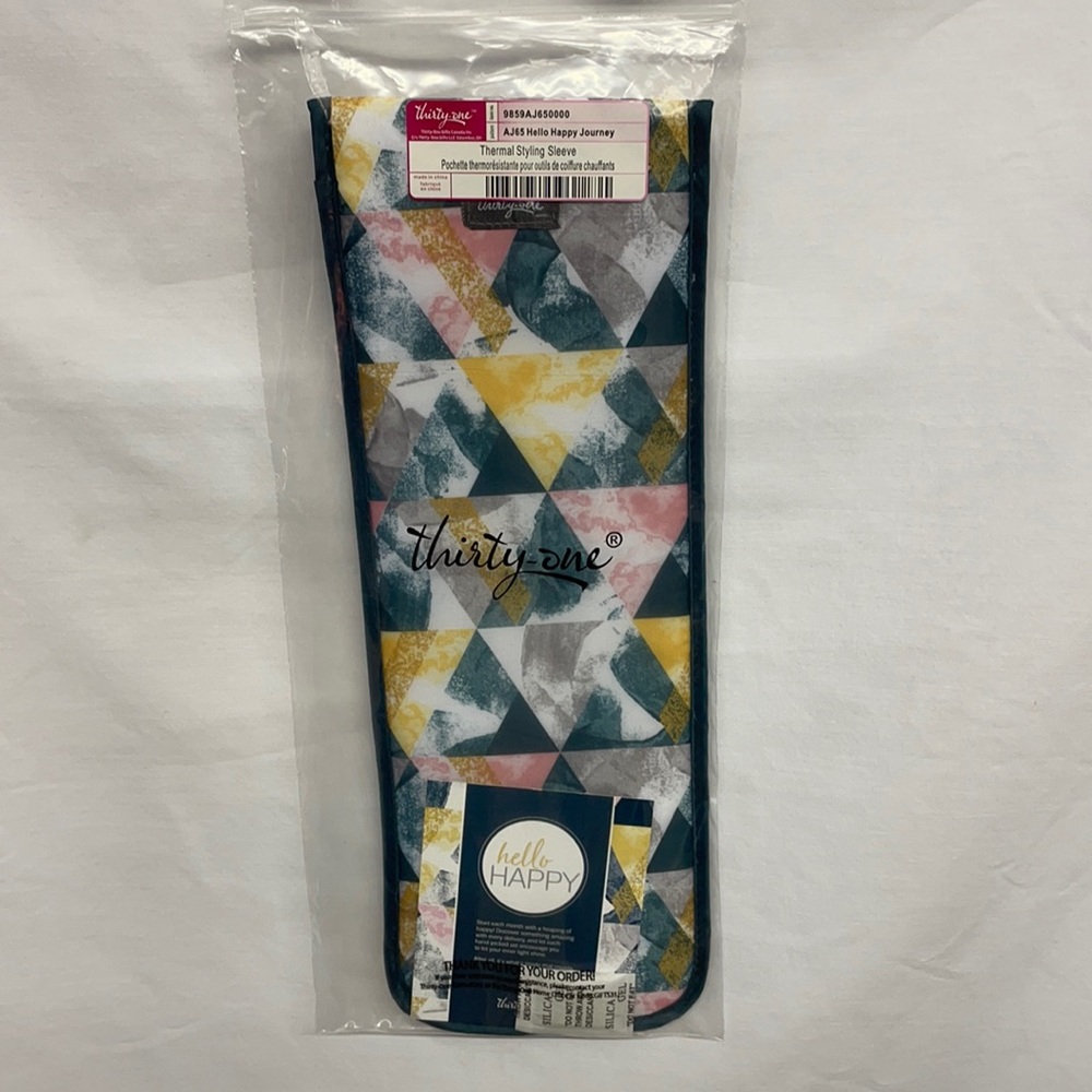 Thirty one Thermal Styling Sleeve Hello Happy